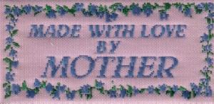 Unique Labels 4505 Made with Love by Mother 2/Package